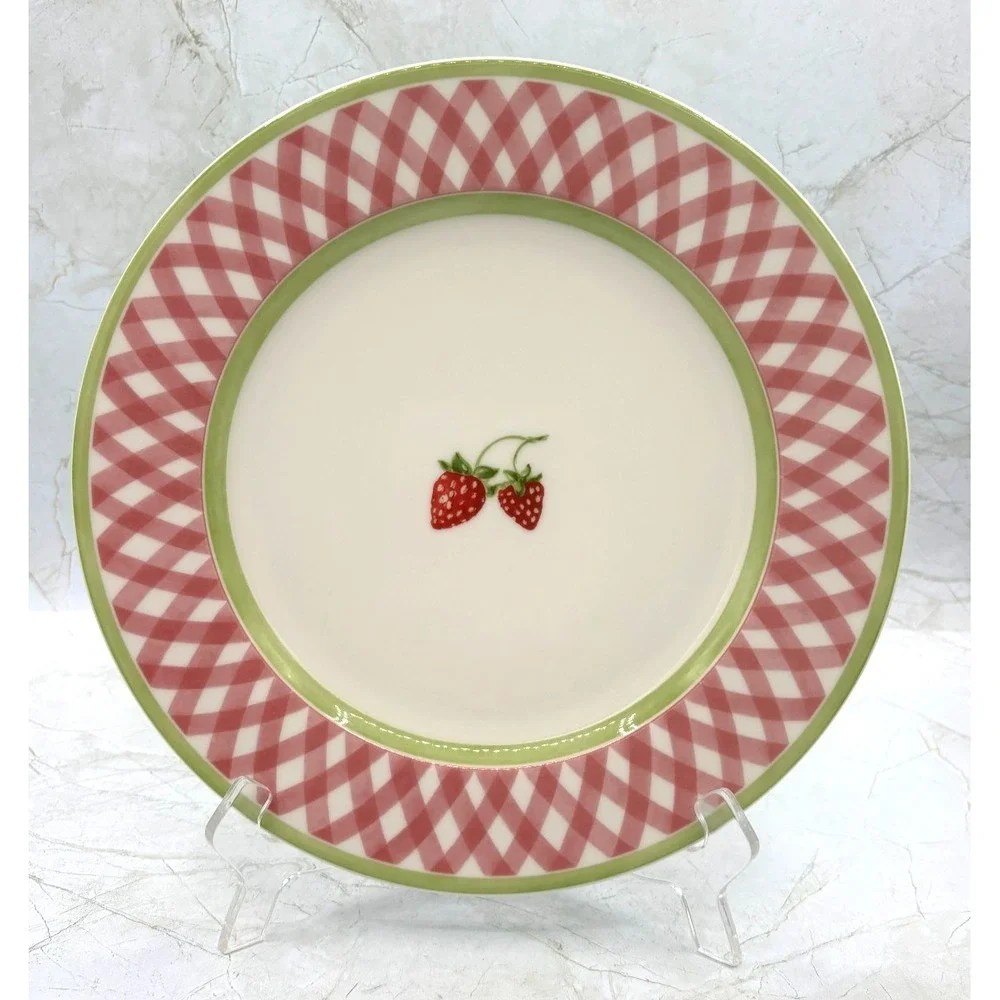 Villeroy & Boch Strawberries 'N Cream Replacement Dinner Plate 10.5
